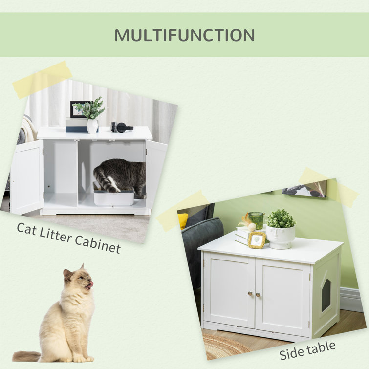 Ace litter outlet box enclosure